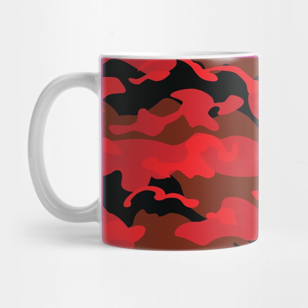 Black Red Camouflage by RCLWOW